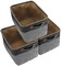 Sorbus Fabric Cubby Organizer - Large Sturdy Foldable Storage Bins with Handles - Lightweight and durable